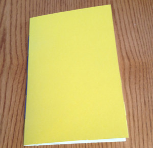 DIY Yellow Sketchbook